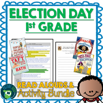 Preview of 1st Grade Election Day Bundle - Read Alouds and Activities