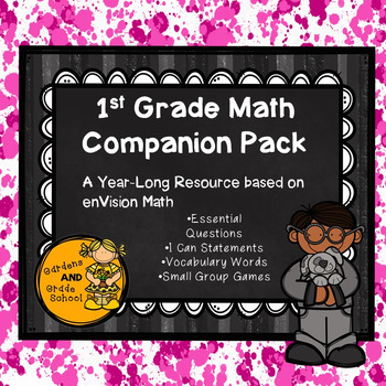Preview of 1st Grade EnVision Math Resource Pack