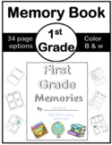 1st Grade End of School Year Memory Book