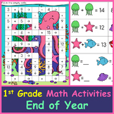 1st Grade End of Year Math Activities