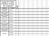 1st Grade Engage NY ALL Modules Standards-Based Grading Sh