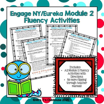 Preview of 1st Grade Engage NY/Eureka Module 2 Fluency Activities