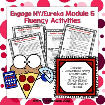 Preview of 1st Grade Engage NY/Eureka Module 5 Fluency Activities
