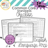 1st Grade English Language Arts (ELA) Common Core Standard