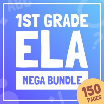 Preview of 1st Grade English Worksheets MEGA BUNDLE – First Grade ELA: Literacy & Writing