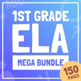 1st Grade English Worksheets MEGA BUNDLE – First Grade ELA