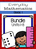 1st Grade Everyday Math (EDM4) Unit Slides Bundle