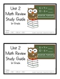 1st Grade Expressions Math: Unit 2 Review Study Guide