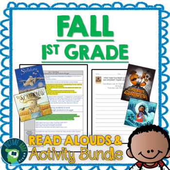 Preview of 1st Grade Fall Bundle - Read Alouds and Activities