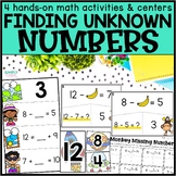 Finding Unknown Numbers | Missing Addends | First Grade Ma