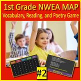 1st Grade NWEA Map Test Prep Vocabulary, Reading, and Poet