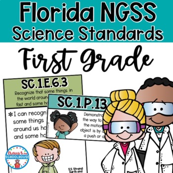 Preview of 1st Grade Florida Science Standards NGSS