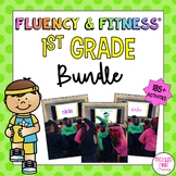 1st Grade Fluency & Fitness® Brain Breaks BUNDLE