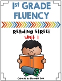 1st Grade Fluency Homework {Reading Street Unit 1}
