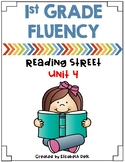 1st Grade Fluency Homework {Reading Street Unit 4}