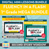 1st Grade Fluency in a Flash MEGA bundle • Digital Mini Lessons