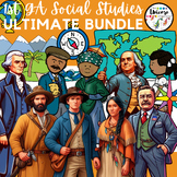 1st Grade GA Social Studies MEGA BUNDLE