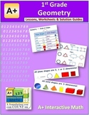 1st Grade Geometry Lessons, Worksheets, Solution Manuals