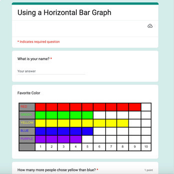 Student Self Assessment Graph Worksheets Teachers Pay Teachers