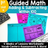 1st Grade Addition and Subtraction Within 100 Worksheets Games Activities