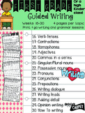 1st Grade Guided Writing Weeks 16-30