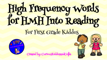 Preview of 1st Grade HMH Into Reading High Frequency Words 