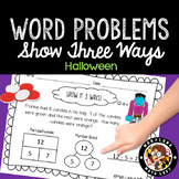 1st Grade Halloween Word Problems
