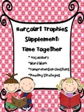 1st Grade Harcourt Trophies Supplement: Time Together