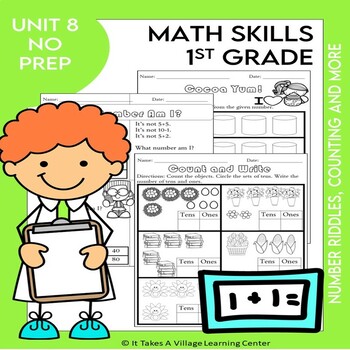 Preview of IM Grade 1 Math™ - Math Riddles & Activities