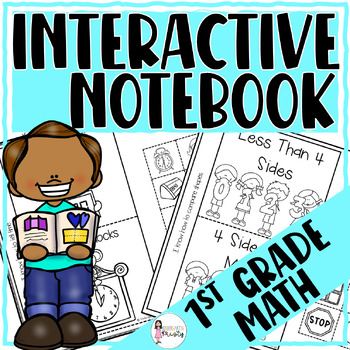 Preview of 1st Grade Interactive Notebook MATH