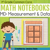 1st Grade Math Interactive Notebook - Measurement, Graphin