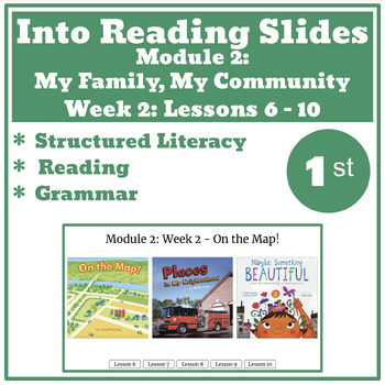 Preview of 1st Grade Into Reading: Module 2: Week 2 - Lessons 6-10 Google Slides