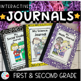 1st and 2nd Grade Journal Bundle (Math, Science, & Social 