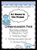 1st Grade Journey's Lesson 11 Comprehension Pack: At Home 