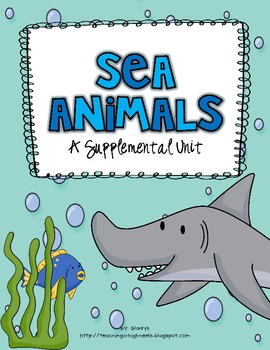 Preview of 1st Grade Journeys - Sea Animals Unit 3 Lesson 11