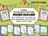 1st Grade Journeys Word Searches & Puzzles – MEGA BUNDLE