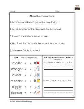 1st grade language arts worksheet pack february common core aligned