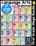 1st Grade Language Arts + Grammar, Plural Nouns, Verbs, Co