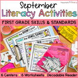 September Science of Reading Literacy Centers, 1st Grade W