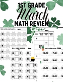 1st Grade MARCH Math Review