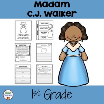 Preview of 1st Grade: Madam C.J. Walker