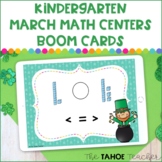 Kindergarten March Math Boom Cards | Digital Math Centers