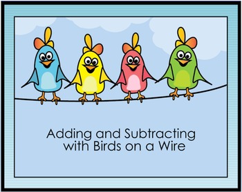 Preview of 1st Grade Math Videos: Adding and Subtracting with Birds on a Wire