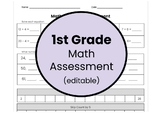 1st Grade Math Assessment