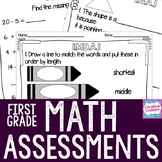 1st Grade Math Assessments BUNDLE