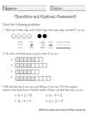 1st Grade Math Assessments on Common Core