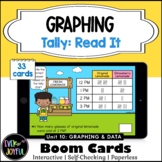 1st Grade Math Boom Cards [Unit 10] Graphing - Tally Chart
