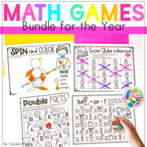 1st Grade Math Games Bundle Math Games for the Year