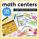 Hands-On Math Bundle - 135 math centers bundle