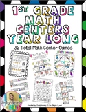 1st Grade Math Centers Year Long Bundle - Eureka Aligned
